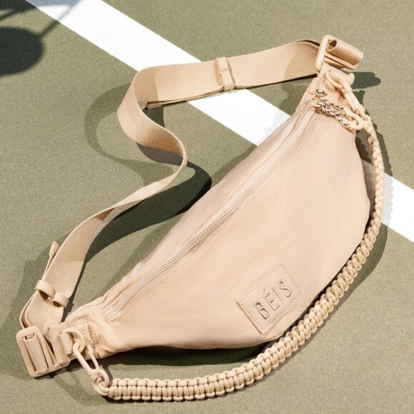 BEIS Handbags - {BEIS} The Sport Pack in Beige